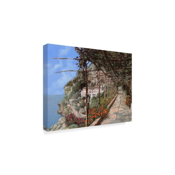 Guido Borelli 'L’albergo Dei Cappuccini Amalfi' Canvas Art,24x32